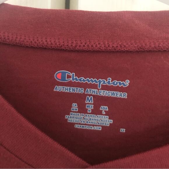 NWOT Champion Unisex M Florida State University Short Sleeve Henley T-Shirt - Picture 3 of 5